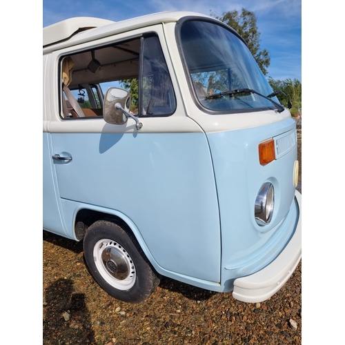 103 - ONLY 10% BP+VAT (PLUS FEES) FOR THIS LOTA 1976 Volkswagen T2 Caravelle Camper Van, 1584cc,Registrati... 