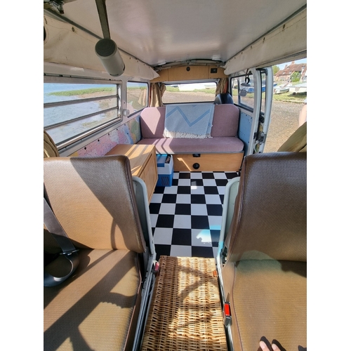 103 - ONLY 10% BP+VAT (PLUS FEES) FOR THIS LOTA 1976 Volkswagen T2 Caravelle Camper Van, 1584cc,Registrati... 
