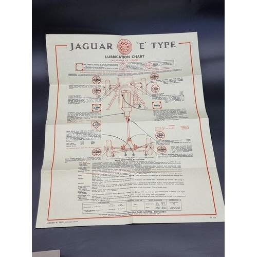 28 - Jaguar: a Series 1 4.2 'E' Type 'Operating, Maintenance and Service Handbook'; together with 'Mainte... 