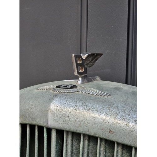 36 - A Bentley Mk.VI radiator grille, (dented).