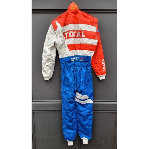 44 - A Sparco 'Tim Harvey' race suit, signed.