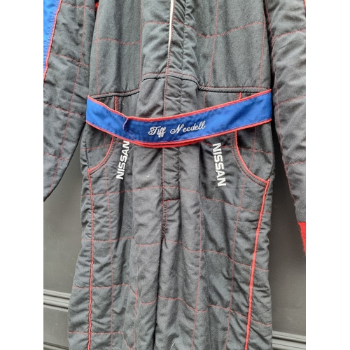 46 - An AWS Nomex III 'Tiff Needell' race suit.