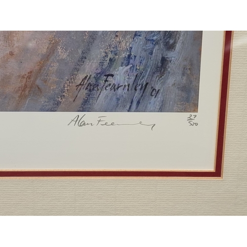 52 - Alan Fearnley, 'Just Another Day at The Office', signed in pencil and numbered 27/500, additionally ... 