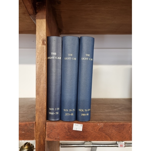 58 - VSCC Bulletin: thirty four volumes, 1946-2013, in blue cloth bindings; together with 2014-2019 unbou... 