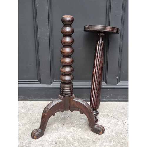 1008 - An unusual Edwardian mahogany and line inlaid box base wall mirror, 82.5 x 54cm, (s.d.); together wi... 