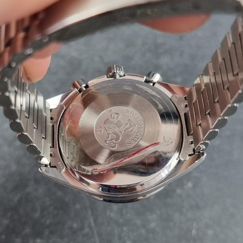 489 - A circa 1999 Omega 'Speedmaster' chronograph stainless steel automatic wristwatch, 39mm, Ref. ST175-... 