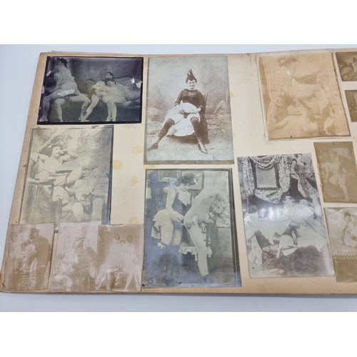 EROTICA CURIOSA A Late Victorian Edwardian Album Containing Some 58 