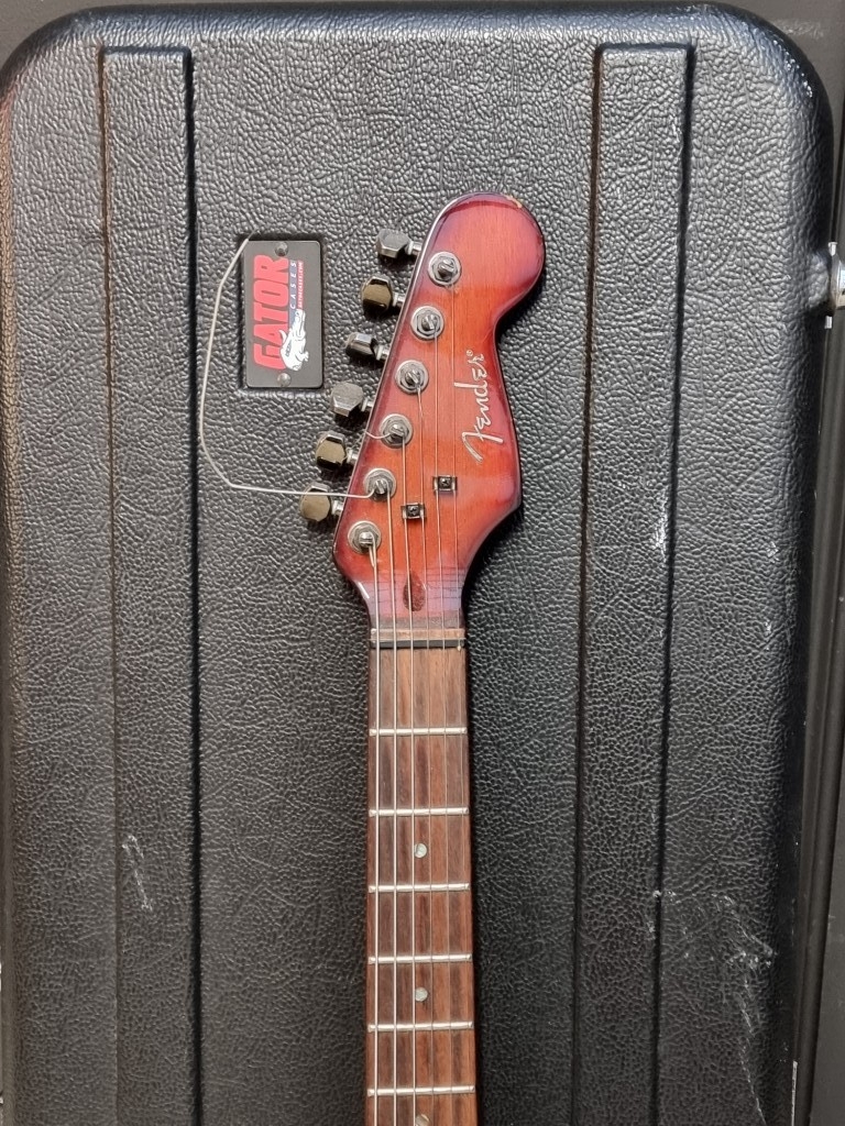 A circa 2000 Korean 'Showmaster' style 6-string electric guitar, the ...