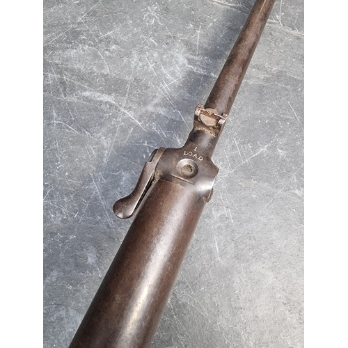 504 - A pre-war 0.22 cal under-lever air rifle, Serial No.L3132.