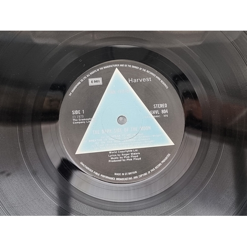 A collection of 33rpm vinyl records, to include Pink Floyd and Bob ...