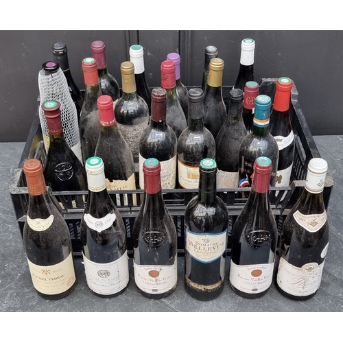 137 - A mixed group of French Red Wine, to include, Chateauneuf-du-Pape; Fleurie; and Beaune. (25)... 