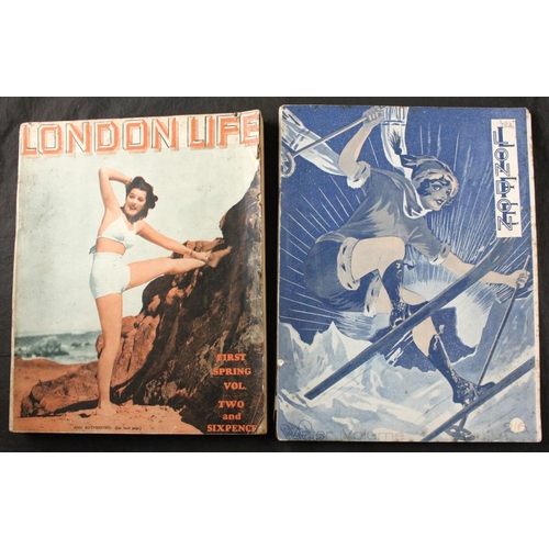 1 - LONDON LIFE: a collection of 64 issues, mostly 1931-33, a few duplicates noted, all in original prin... 