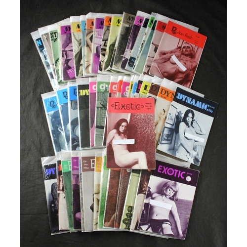 10 - POCKET MAGAZINES: a large selection of approx. 110, 1960s-70s period, to include Fantastic (20): Nyl... 