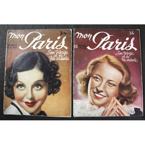 12 - FRENCH GLAMOUR, 1930s: a collection of 42 magazines, comprising: Beaute (24): Mon Paris (10) and Pou... 