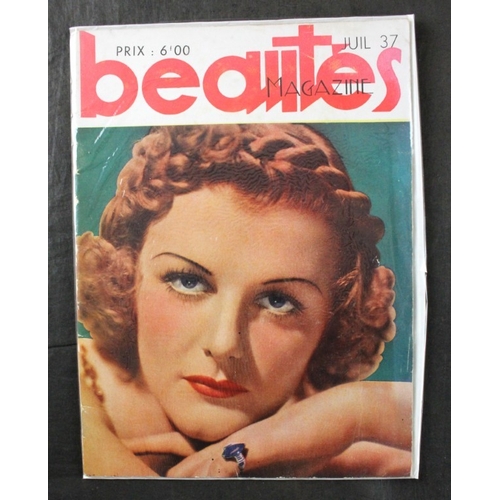 12 - FRENCH GLAMOUR, 1930s: a collection of 42 magazines, comprising: Beaute (24): Mon Paris (10) and Pou... 