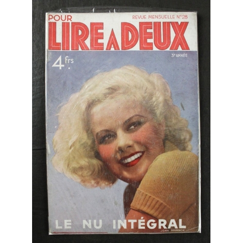 12 - FRENCH GLAMOUR, 1930s: a collection of 42 magazines, comprising: Beaute (24): Mon Paris (10) and Pou... 