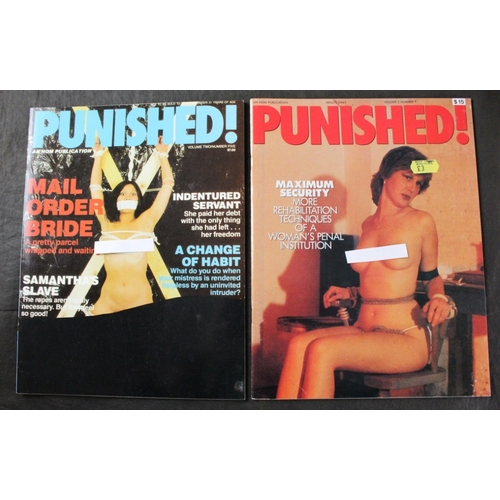 13 - S&M: a group of 47 mainly American periodicals, 1970s period, to include Knotty (19): Kidnapped ... 