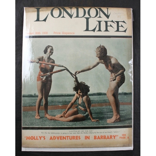 2 - LONDON LIFE: a collection of 46 issues, mostly 1936-38, a few duplicates noted, all in original prin... 