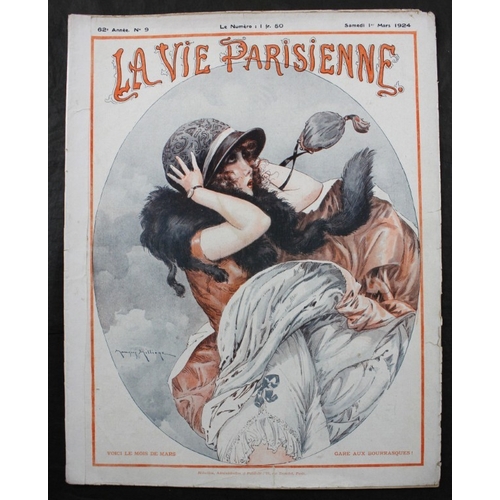 20 - LA VIE PARISIENNE: a group of 42 single issues, circa 1916-33, all g-vg in orig. printed wrappers. (... 