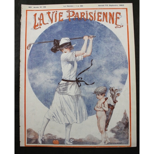 20 - LA VIE PARISIENNE: a group of 42 single issues, circa 1916-33, all g-vg in orig. printed wrappers. (... 