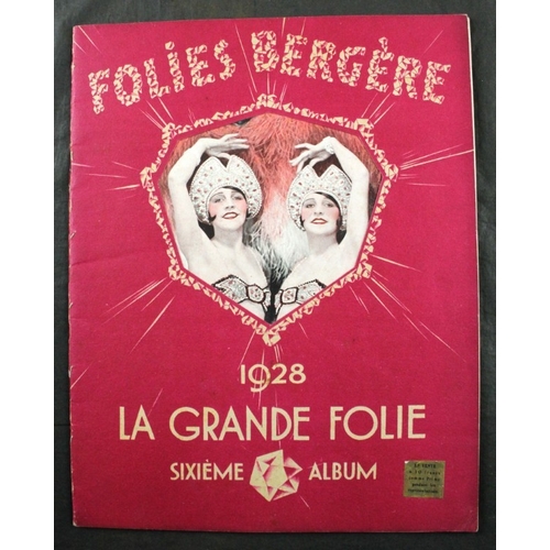 21 - FOLIES BERGERE: a group of 18 programmes, circa 1930s and later, various sizes and formats, g-vg. (1... 