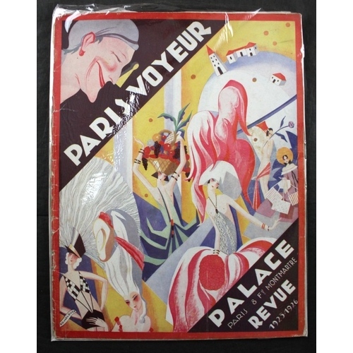 22 - REVUE PROGRAMMES: a collection of 47 Paris Revue Programmes, 1930s and later, to include Lido (6): T... 