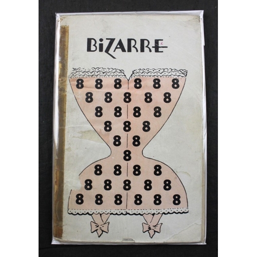 23 - BIZARRE: a collection of 16 issues, 1940s-50s, orig printed wrappers with some wear, old tape repair... 