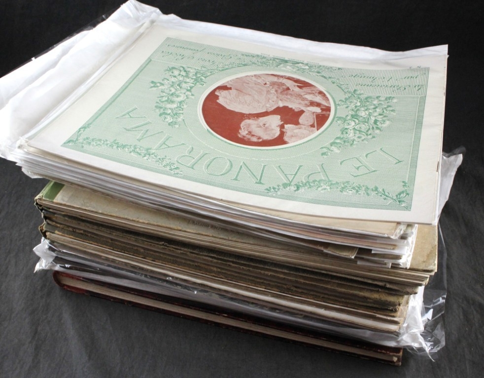 LE PANORAMA: a collection of 25 issues in printed paper wrappers: plus ...