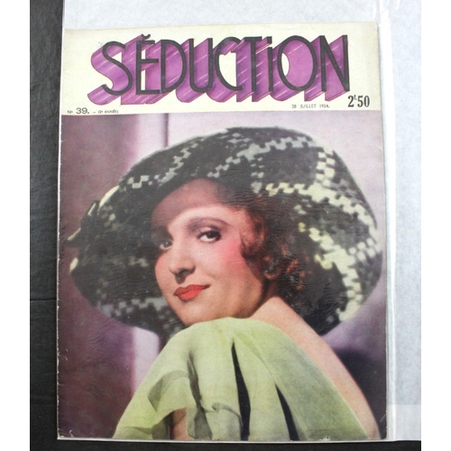 40 - FRENCH MAGAZINES: a mostly early to mid-century selection, approx 57 items, to include Tabarin: Rada... 