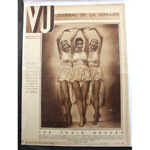 40 - FRENCH MAGAZINES: a mostly early to mid-century selection, approx 57 items, to include Tabarin: Rada... 