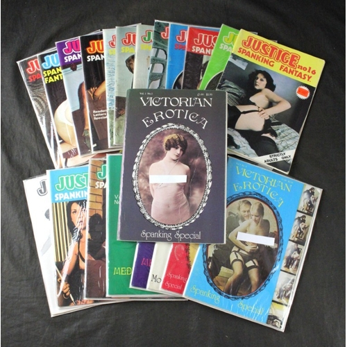 9 - SPANKING: a group of 55 smaller format magazines, largely 1970s, to include Martinet (7): Victorian ... 