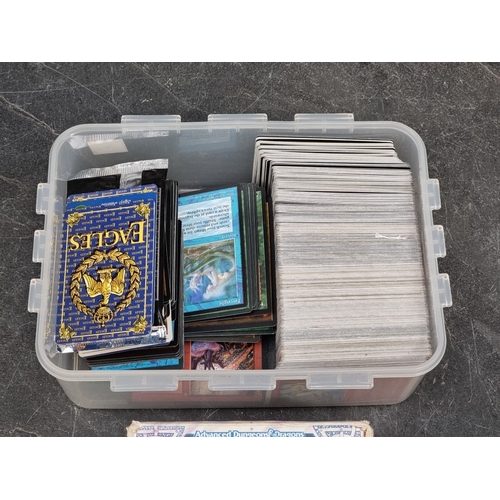 197 - MAGIC THE GATHERING: a quantity of loose cards, mostly dated 1994, 1995, 1996, and 1997; together wi... 