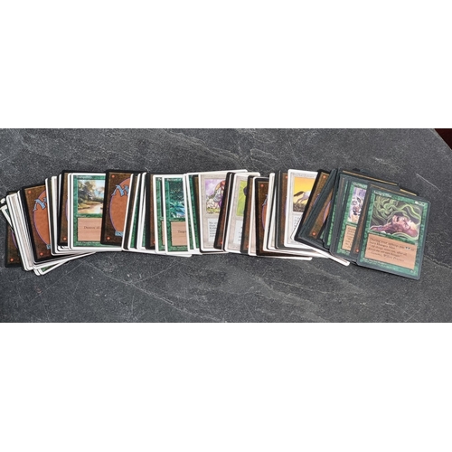 197 - MAGIC THE GATHERING: a quantity of loose cards, mostly dated 1994, 1995, 1996, and 1997; together wi... 