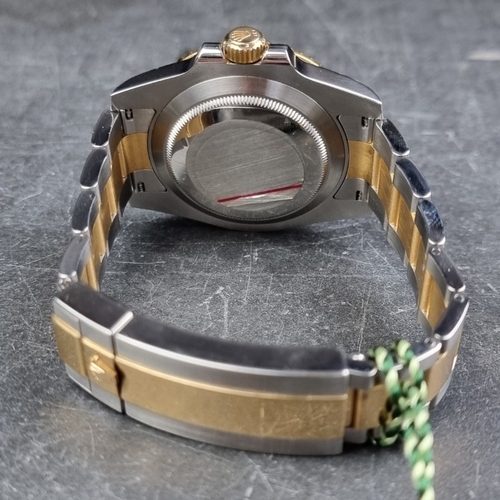 302 - A circa 2015 Rolex 'Submariner Date Bluesy' Oyster steel and yellow metal automatic wristwatch, 40mm... 