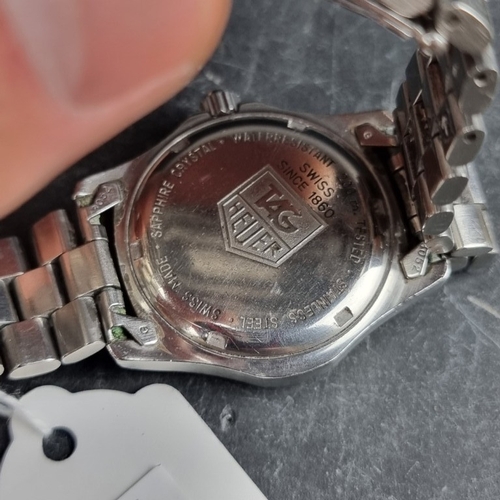 335 - A 1990s Tag Heuer '2000 Series' stainless steel quartz wristwatch, 35mm, on original bracelet.... 