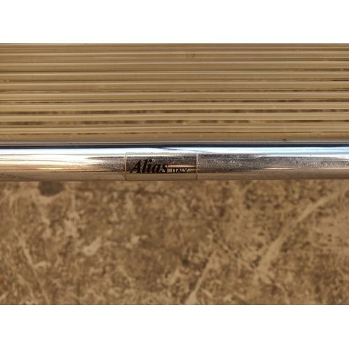 1066 - A pair of ‘Spaghetti’ chairs, by Giandomenico Belotti for 'Alias', each labelled.