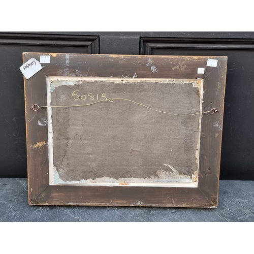 1218 - Impressionist School, a river landscape, unsigned, oil on board, 25 x 35cm.