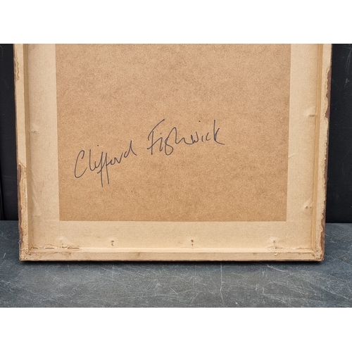 1219 - Clifford Fishwick, study of a seated female, signed and dated '62, watercolour, 30 x 23cm.... 