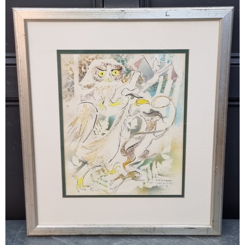 1224 - Keith Michell, 'Sketch For Book Cover - Captain Beaky and His Band, Vol.I', signed and inscribed, wa... 