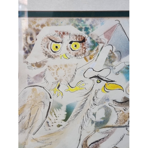 1224 - Keith Michell, 'Sketch For Book Cover - Captain Beaky and His Band, Vol.I', signed and inscribed, wa... 