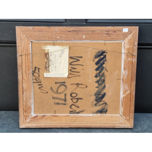 1233 - Will Roberts, &lsquo;Man Digging&rsquo;, initialled and dated 1971, further inscribed and labelled v... 