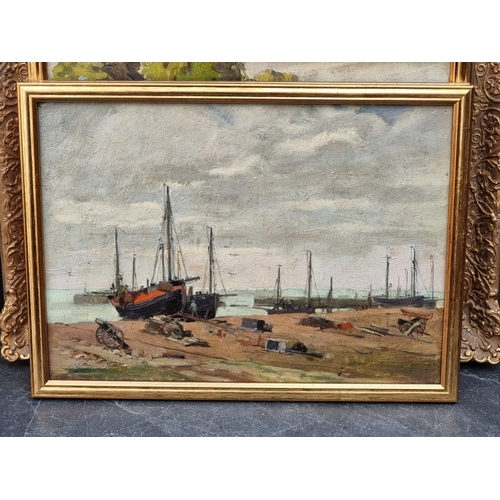 1236 - Philip W Cole, 'Hastings from Fairlight Down'; Waiting for the Tide, Hastings Harbour'; 'Sussex Down... 