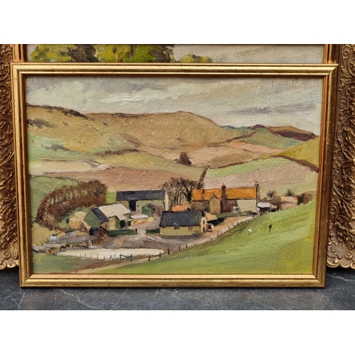 1236 - Philip W Cole, 'Hastings from Fairlight Down'; Waiting for the Tide, Hastings Harbour'; 'Sussex Down... 