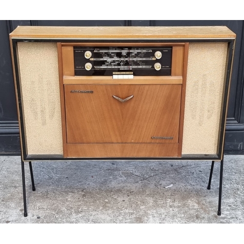 1315 - Hi-Fi: a vintage Ace Radio 'Stereophonic' radiogram, 80cm high x 86.5cm wide.