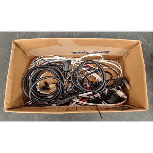 1323 - Hi-Fi:&nbsp;a Quad '34' pre-amplifier; together with a Quad '405-2' power amplifier, boxed; and asso... 