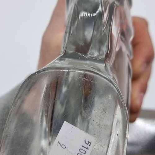 1535 - A Steuben glass angel fish, 26.5cm high.