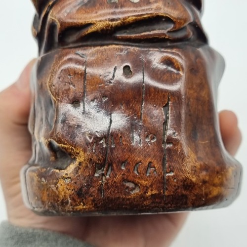 1519 - Francois-Michel Pascal, a seated monk reading, indistinctly signed, plaster, 17.5cm high.... 