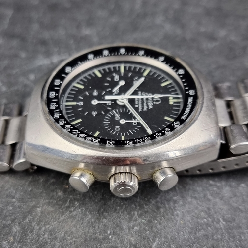 24 - A circa 1970 Omega 'Mk. II Speedmaster Professional' chronograph stainless steel manual wind wristwa... 