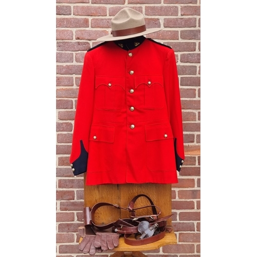 Royal Canadian Mounted Police: an inspector's dress uniform, comprising ...