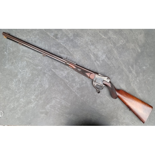 167 - A fine .500 3in tapered single shot martini action rifle,&nbsp;by&nbsp;Westley Richards &amp; Co, London, circ...